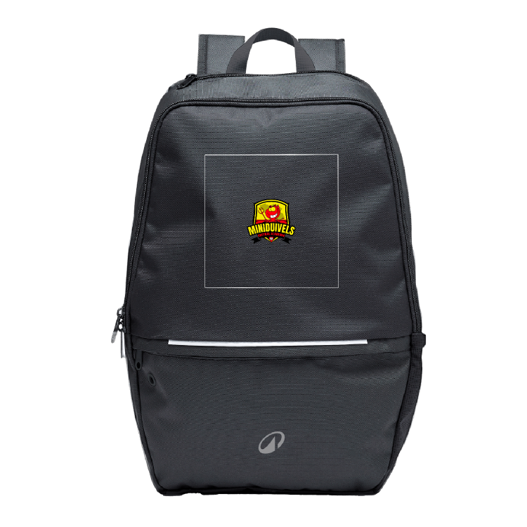 MiniDuivels rugzak zwart 17 liter