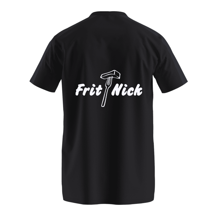 Gold Star Voormezele essential shirt zwart volwassenen