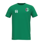 FCW Gijzegem t-shirt viralto groen met nummer