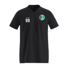 FCW Gijzegem t-shirt essential zwart met nummer