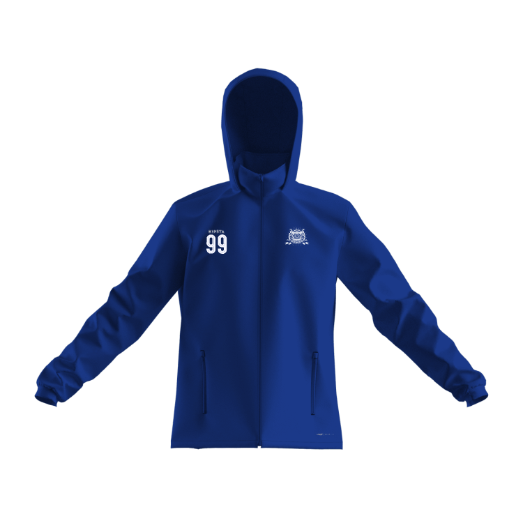Imperméable KVC Wingene bleu adulte avec numéro