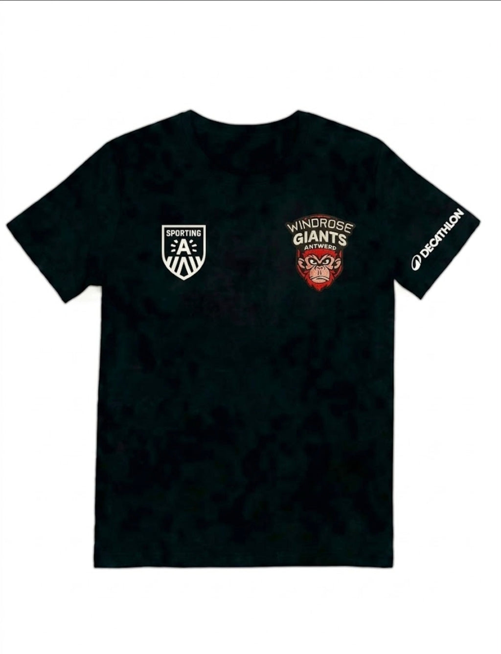 Zwart katoenen T-shirt Giants