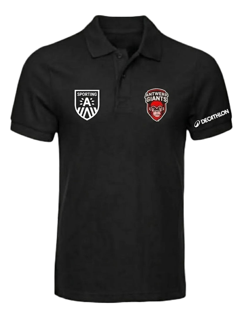 Zwart katoenen Polo- Giants