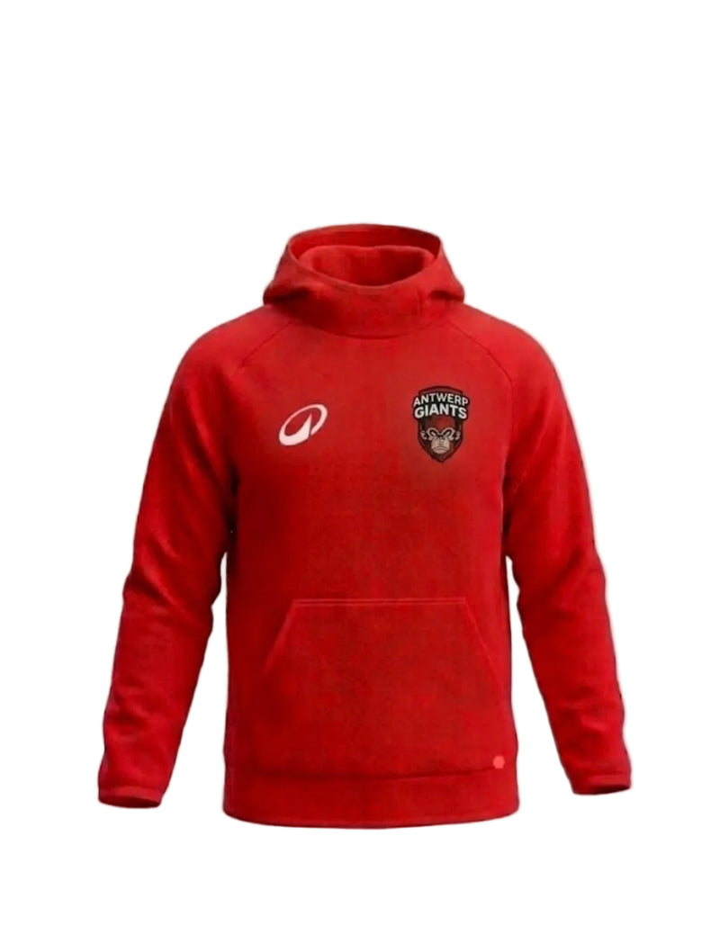 Hoodie rood adulte